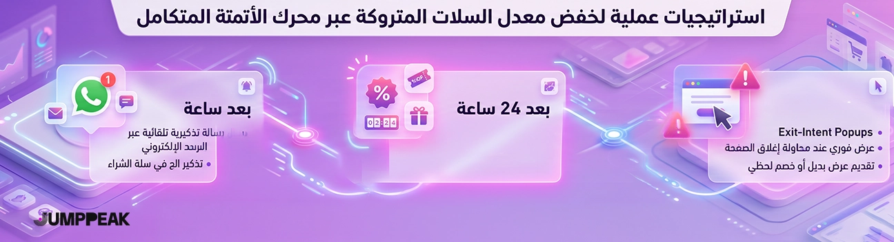 صورة-توضح- استراتيجيات-عملية-لخفض-معدل-السلات-المتروكة-بفاعلية