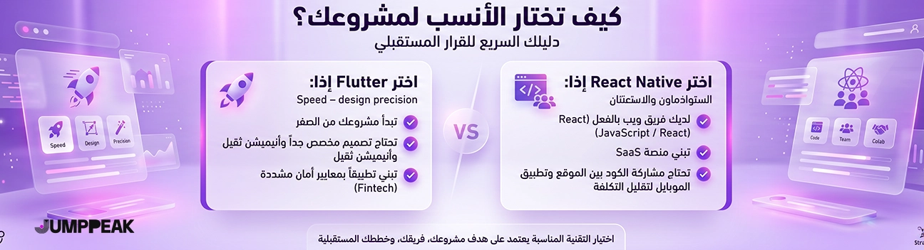 صورة-توضح-الفرق-بين-flutte- و-react-native-كيف-تختار-الأنسب-لمشروعك